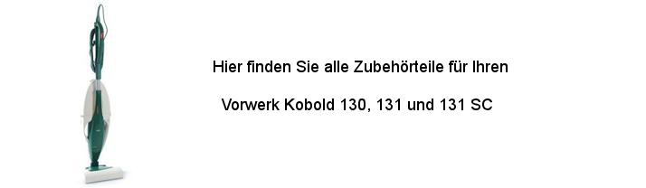 Für Kobold 130 / 131