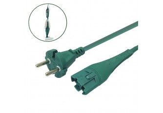 Kabel Stromkabel geeignet für Vorwerk Kobold VK 130 und VK 131 - 10 Meter