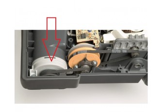 SEBO 5766 hg Bürstenlager Lager links komplett für Bürste SEBO AUTOMATIC X1 X4 G1 G2