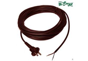 SEBO Felix Classic Anschlussleitung Ersatzkabel Kabel 230V mit EU Stecker 7128SR schwarzrot