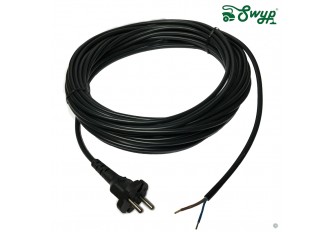 SEBO Felix Dart Anschlussleitung Ersatzkabel Kabel 230V mit EU Stecker 7128DG dunkelgrau