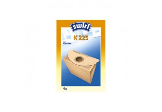Swirl K 225 Staubsaugerbeutel Filtertüten MicroPor - Inhalt 4 Stück 