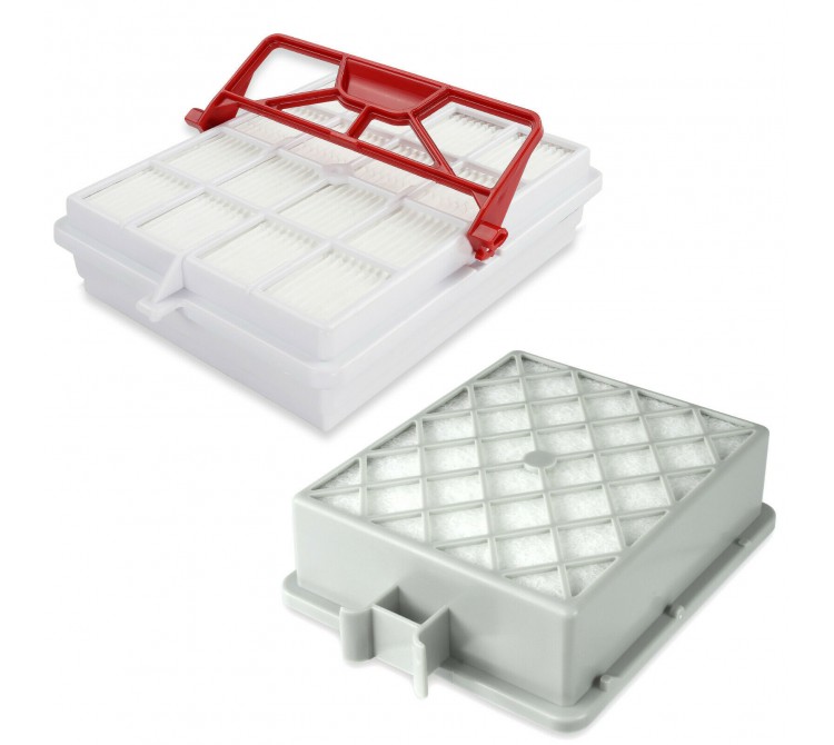 1 Hepa und 1 Carbon Filter passend für Lux Intelligence Royal Hepa Abluftfilter