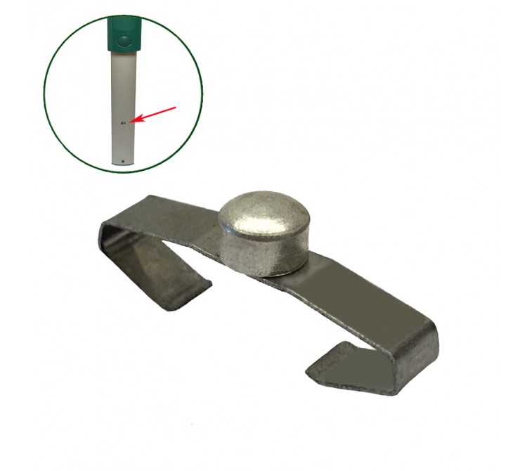 Stielfeder Stielarretierung Druckknopf geeignet Vorwerk Kobold VK 130 und VK 131