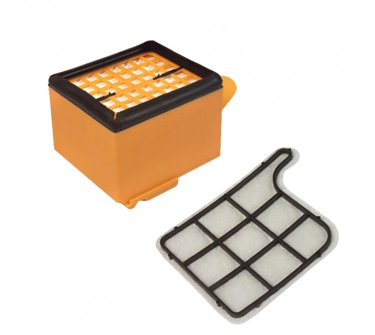 Hepa Filter und Motorschutzfilter Set geeignet für Vorwerk Kobold VK 135 und VK 136