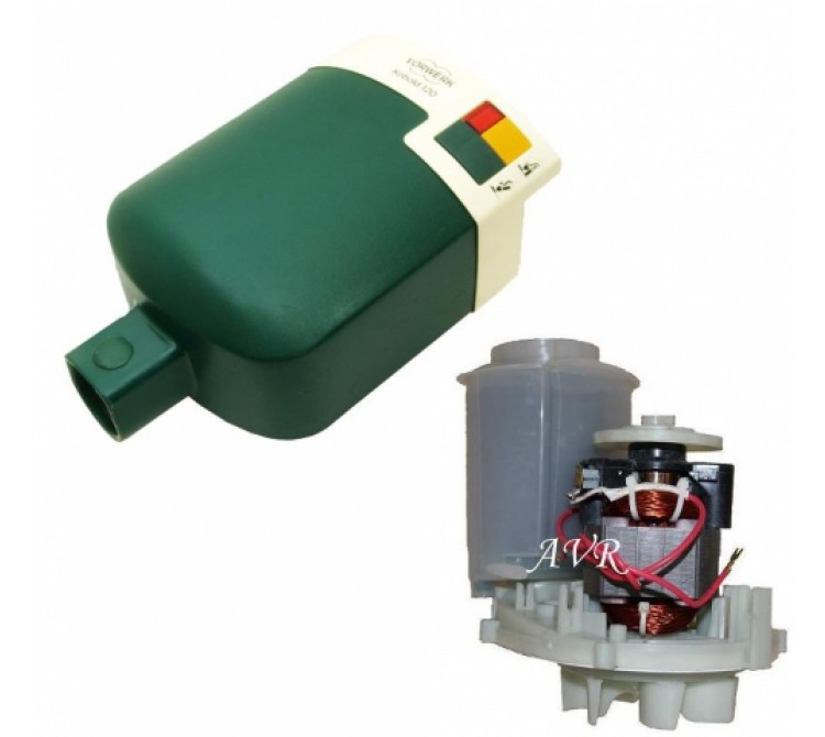 Vorwerk Kobold 120 Reparatur defekter Motor und Filter - Motoreinbau