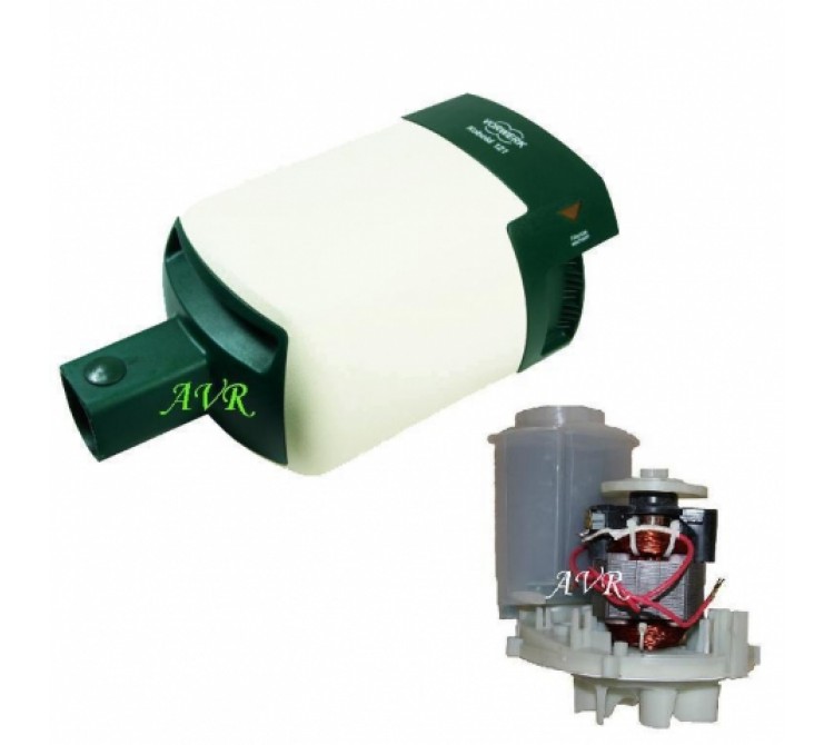 Vorwerk Kobold 121 Reparatur defekter Motor und Filter - Motoreinbau