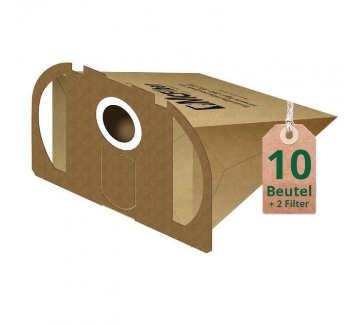 10 Staubsaugerbeutel Filtertüten geeignet für Vorwerk Tiger 250 251 und 252