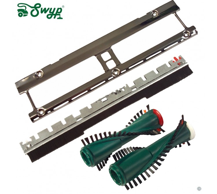 Serviceset Blech Bürsten Frontbürste geeignet für Vorwerk EB 350 351