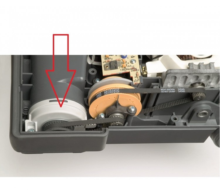 SEBO 5766 hg Bürstenlager Lager links komplett für Bürste SEBO AUTOMATIC X1 X4 G1 G2