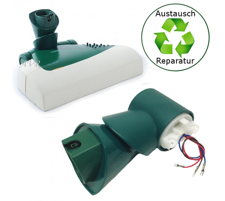 Vorwerk Teppichbürste EB 350 351 Reparatur defektes Gelenk Kobold EB 350 351