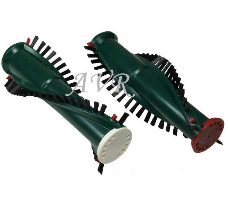 66 Piezas Juego De Filtros Para Vorwerk Kobold VK 118, 119, 120, 121, 122: 30 Bolsas De Aspiradora + 6 Cepillos Redondos Et 340, EB 350, EB 351 (3