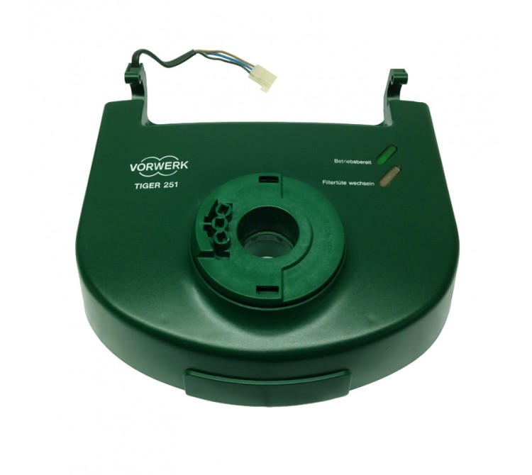 Vorwerk Gehäuse Deckel Staubbeuteldeckel für Tiger 251 ( mit Steg )