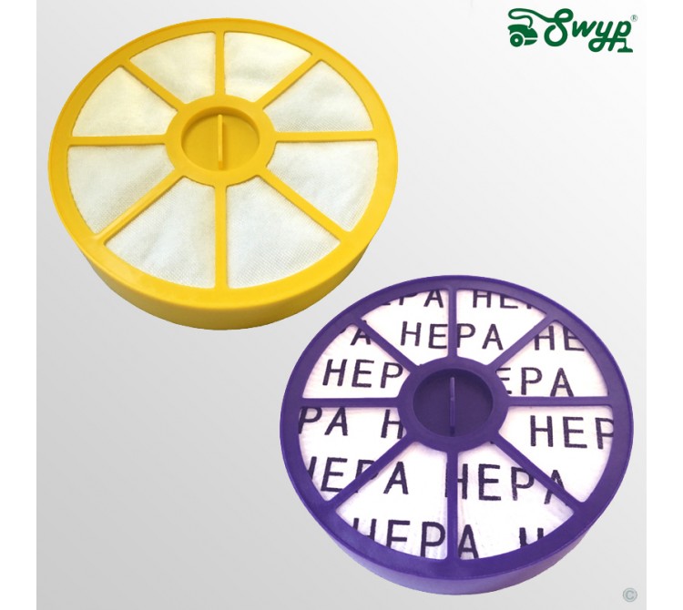HEPA Filter Set passend für Dyson DC05 und DC08  , Vor- Pre und Nachmotor Post Filter