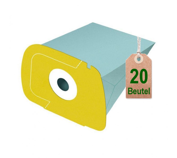 20 Staubsaugerbeutel Filtertüten geeignet für Lux D 820 Lux 1
