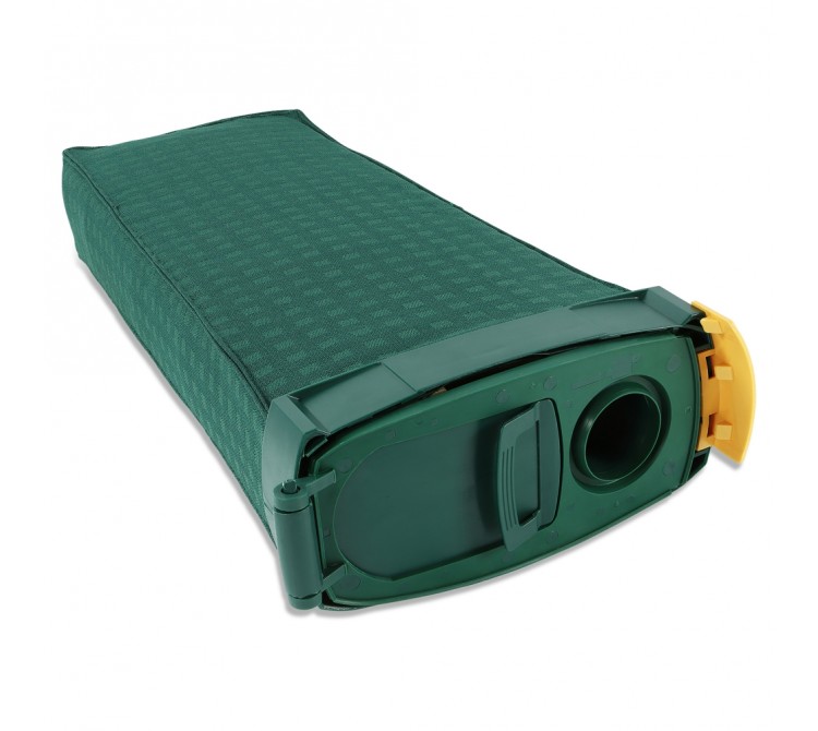 Filterkassette und Stoff Bezug mit Tütenhalter geeignet für Vorwerk Kobold VK 121
