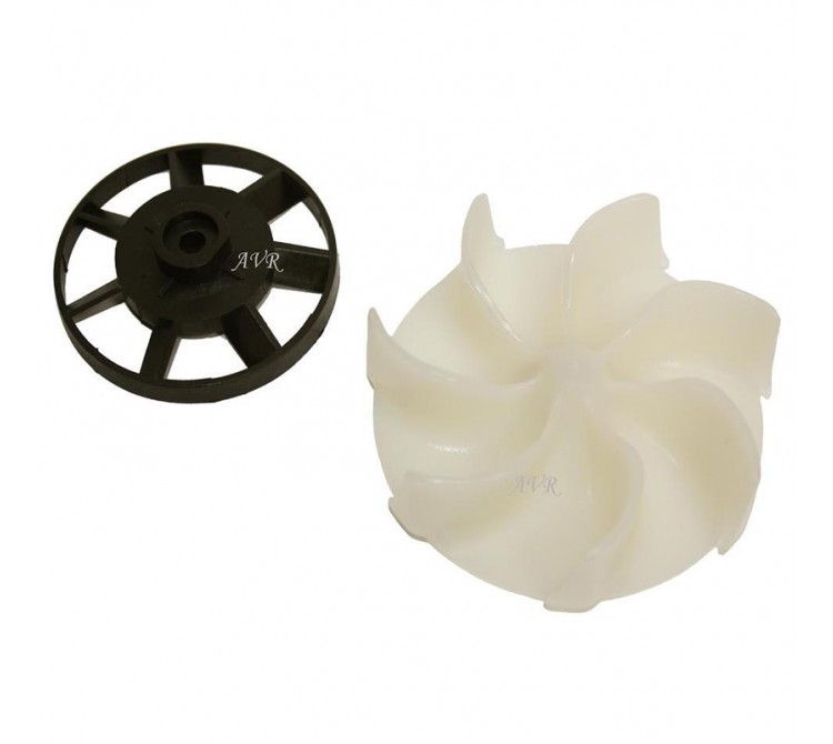 Motor Lüfterrad Flügelrad Turbinenrad geeignet für Vorwerk Kobold VK 119 120 121 und 122