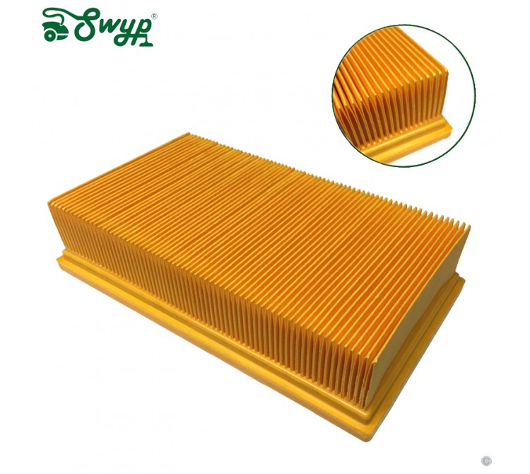 Filter Flachfaltenfilter Lamellenfilter passend für Kärcher NT Eco Tact - wie 6.904-206 und 6.904-367
