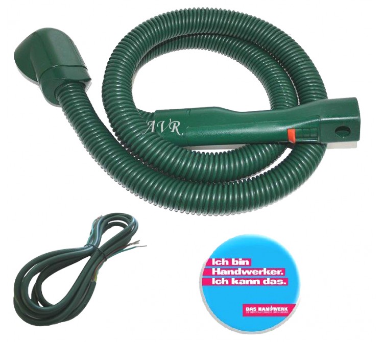 Reparatur Schlauchreparatur für Vorwerk Tiger 251 Staubsauger bei defektem innenliegendem Kabel
