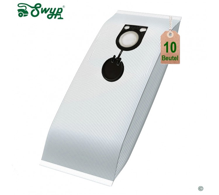 10 Staubsaugerbeutel passend für Starmix FBV 25 - 35 , AS GS HS ISP ISC IS , Bosch GAS