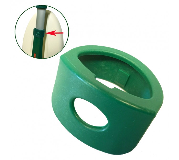Stielverstärker Stielklemme Stiel geeignet für Vorwerk Kobold VK 130 und VK 131 (gr)