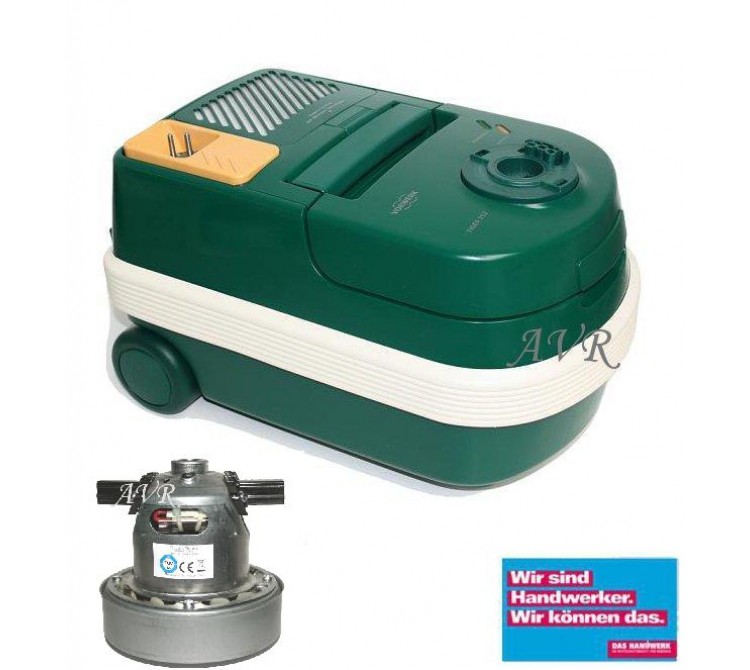 Vorwerk Tiger 252 Reparatur defekter Motor - Motoreinbau 900 Watt