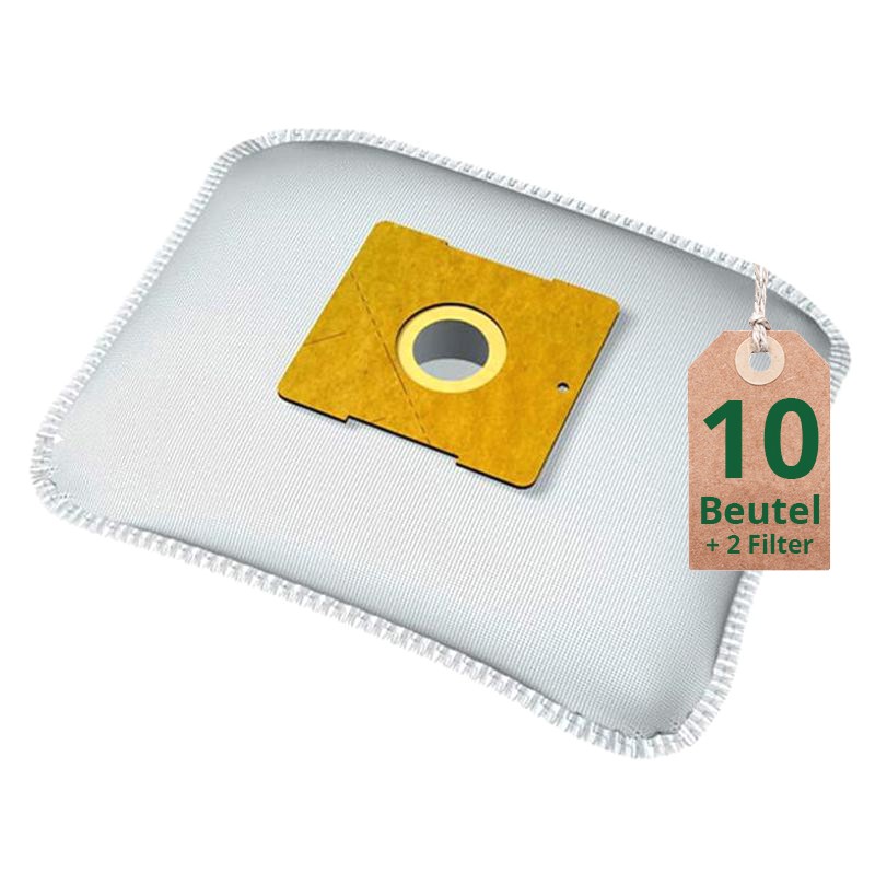 10 Staubsaugerbeutel geeignet für Fakir Prestige A 220 Filter