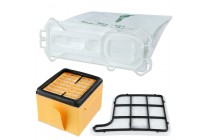 Sparset 18 Staubbeutel Filterset passend für Vorwerk Kobold VK 135 136 Filtertüten FP