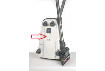 SEBO 6093 GW Filterdeckel kpl Grauweiss RAL 9002 für Airbelt C3.1 weiss white