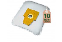 Staubsaugerbeutel Vlies Filtertüten Beutel BAX 3014 - Inhalt 10 Stück + Filter