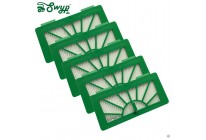 5 HEPA Allergie Filter passend für Vorwerk Kobold VR100 und  Neato XV11 XV12 XV15 XV21 XV25 XV Signature