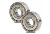 2 Stk Lager Set Kugellager für Miele Staubsauger mit MRG Motor Gebläse Saugmotor 