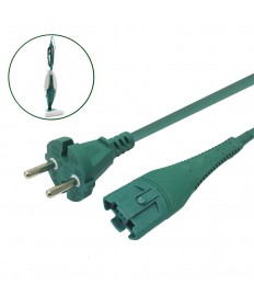Kabel Stromkabel geeignet für Vorwerk Kobold VK 130 und VK 131 - 10 Meter