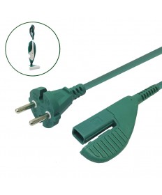 Kabel Stromkabel geeignet für Vorwerk Kobold VK 135 und VK 136 - 10 Meter