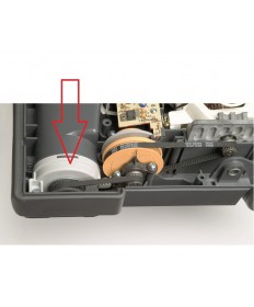 SEBO 5766 hg Bürstenlager Lager links komplett für Bürste SEBO AUTOMATIC X1 X4 G1 G2