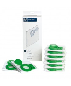 Sebo 8120ER Filtertüten Staubsaugerbeutel Filter Filterbox für Airbelt D - 8 Stück Ultra-Bag