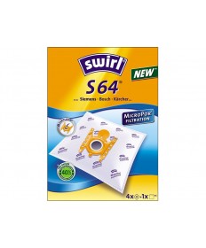 Swirl S 64 Staubsaugerbeutel MicroPor  - Inhalt 8 Stück