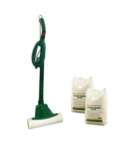 Vorwerk Teppichfrischer TF 733 mit Stiel und Teppichpulver 1000 Gramm